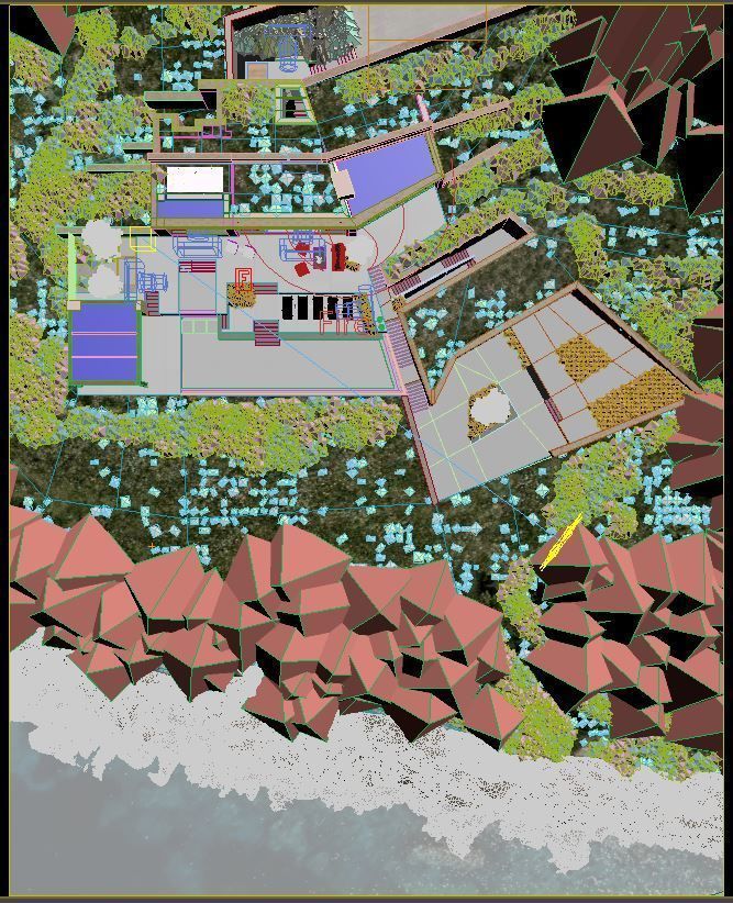 Exterior Villa 3D model_18