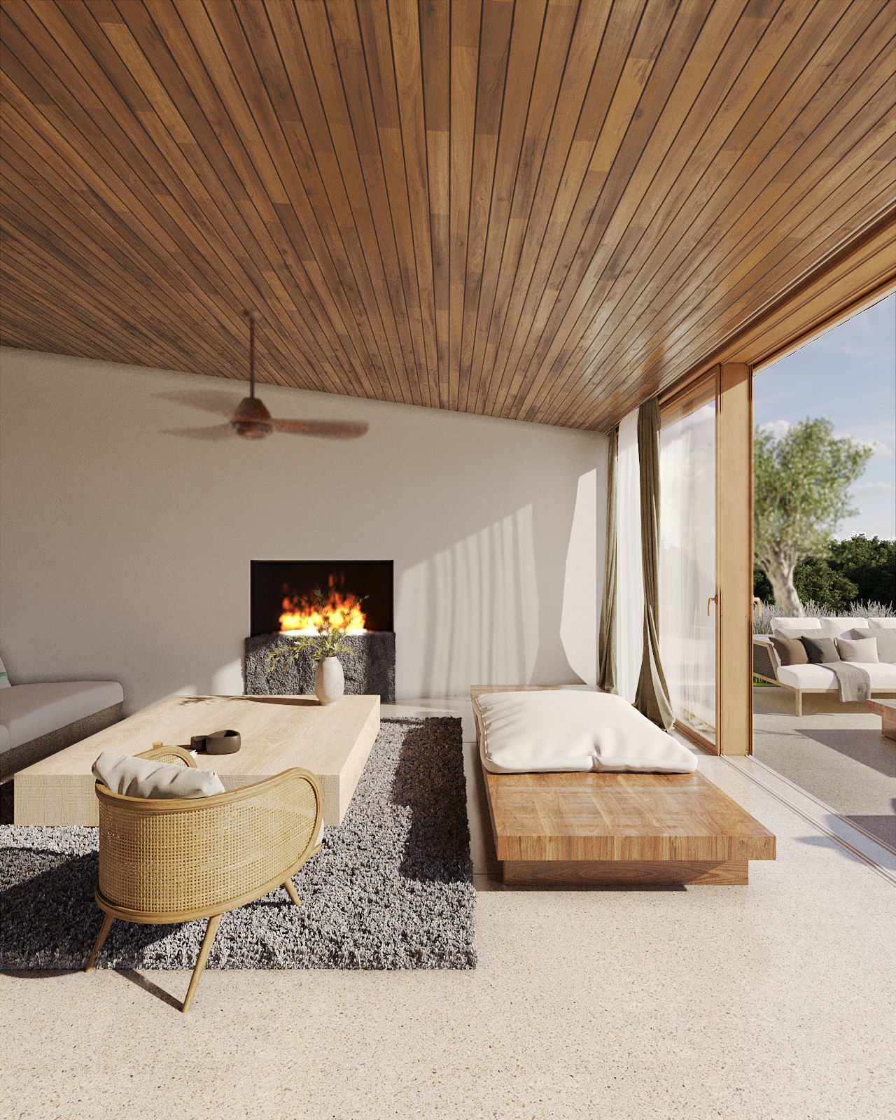 Exterior Villa 3D model_8