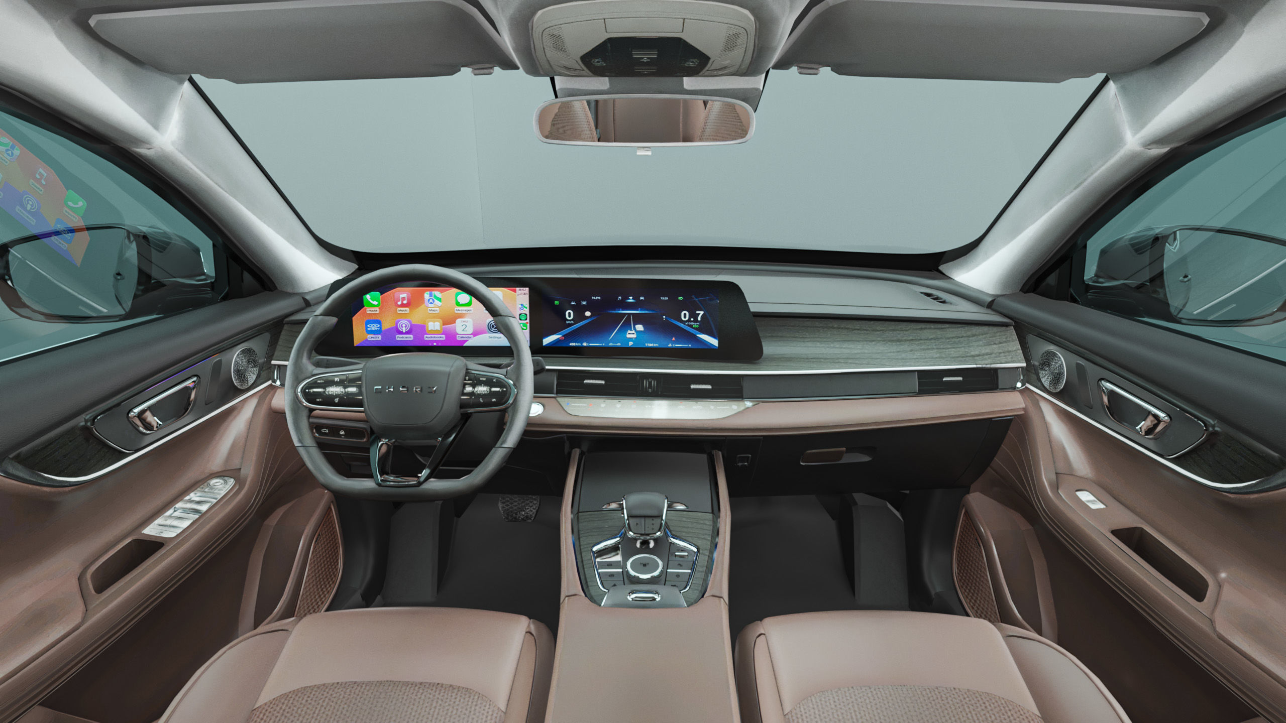 2024 Chery Tiggo 8 Pro Max With Interior 3D model_10