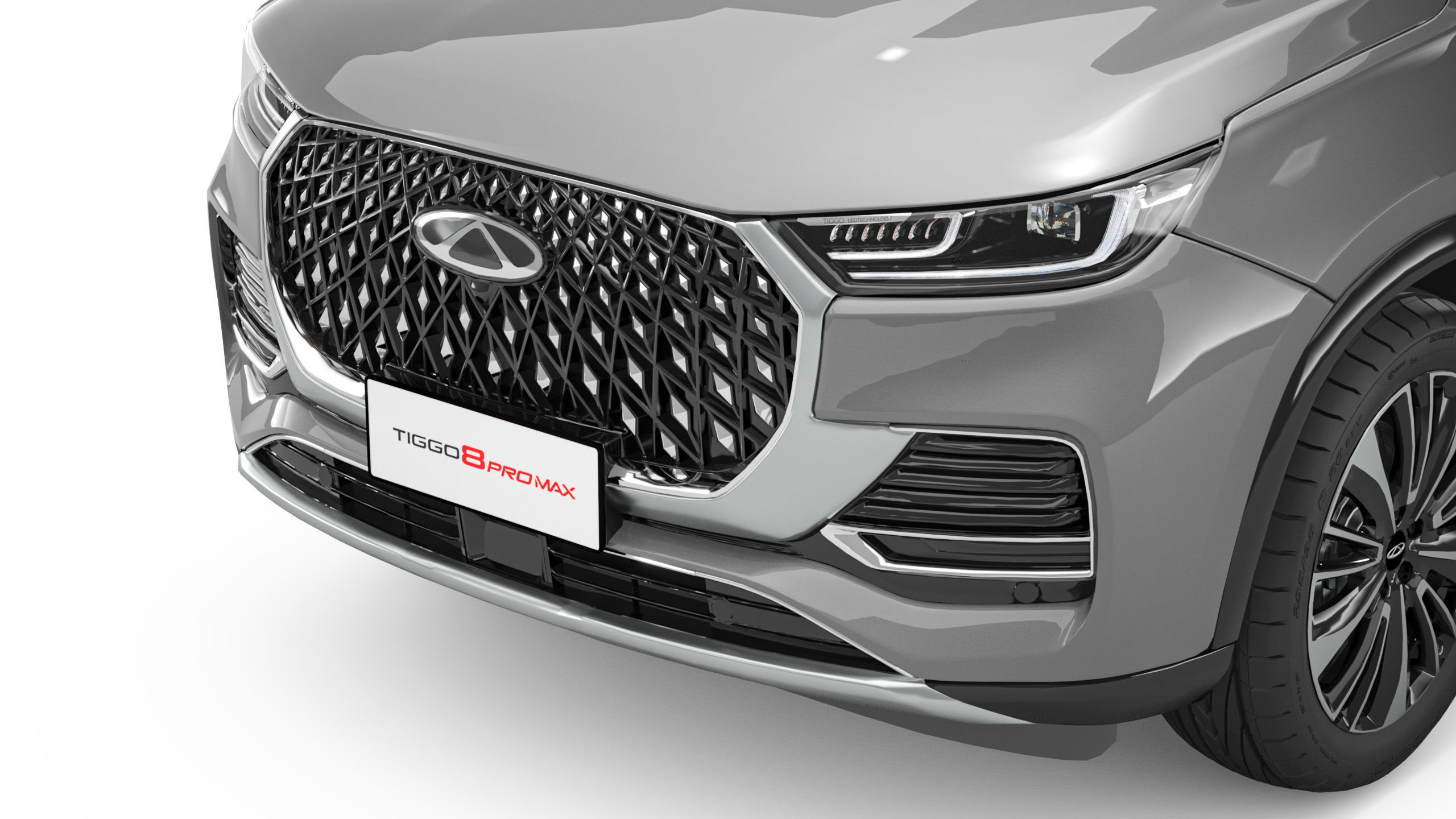 2024 Chery Tiggo 8 Pro Max With Interior 3D model_3