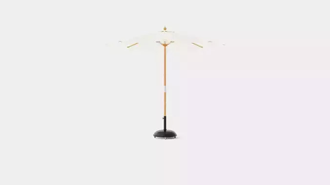 Capri parasol off-white