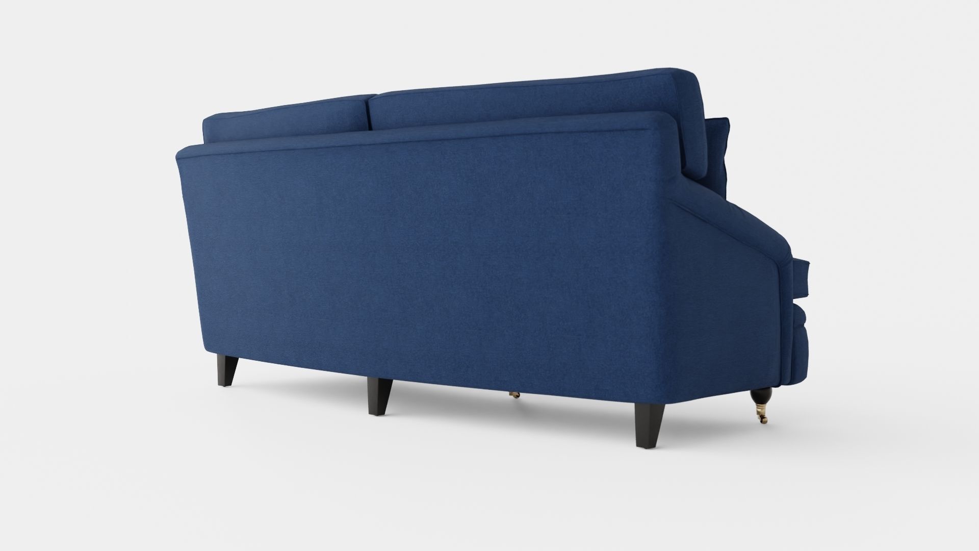 Howard sofa indigo Low-poly 3D model_3