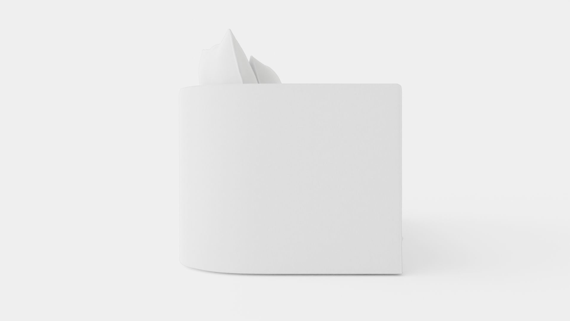 Monroe sofa off-white Low-poly 3D model_2