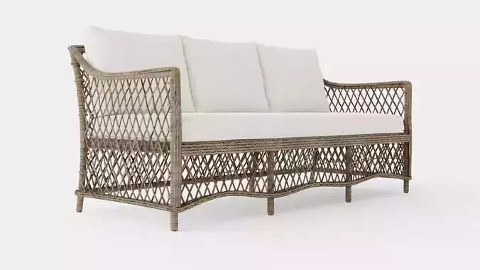 Marbella sofa vintage 3-seat