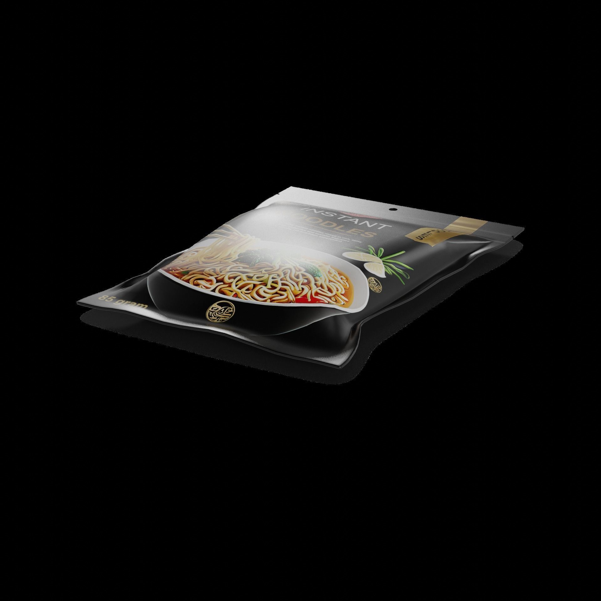 Instant noodles Instant Noodles Low-poly 3D model_1