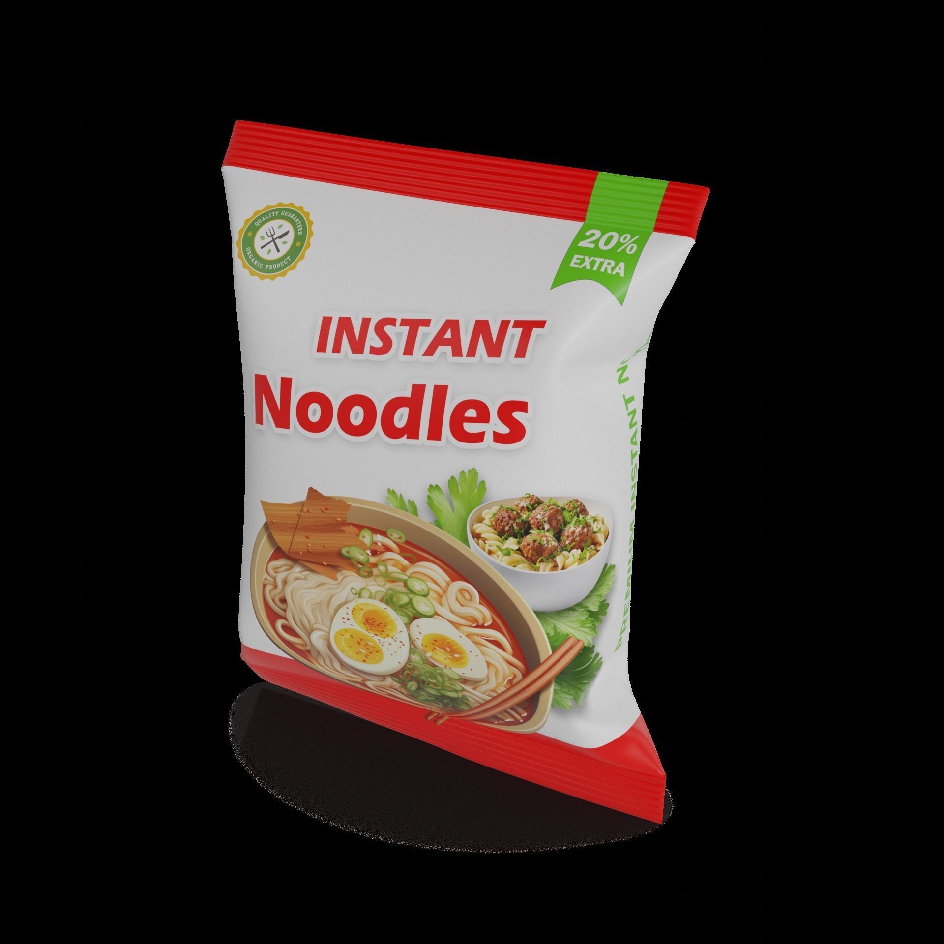 Instant noodles Instant Noodles 3D model_1