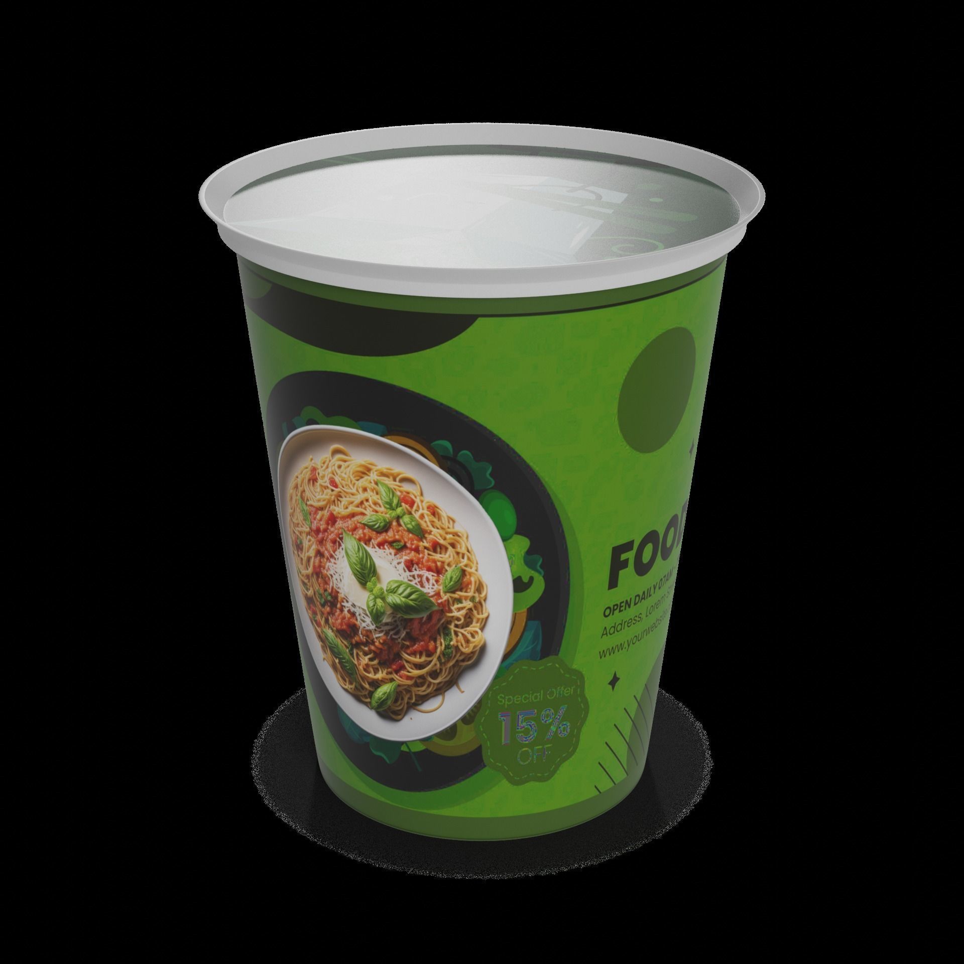 Instant noodles Instant Noodles 3D model_1