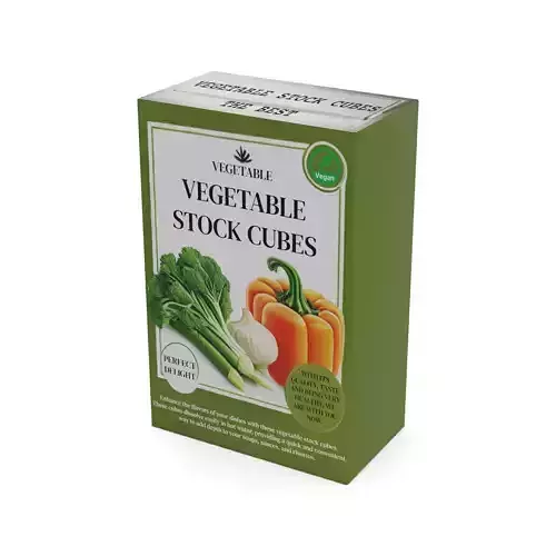 Broths and stock cubes Vegetable Stock Cubes