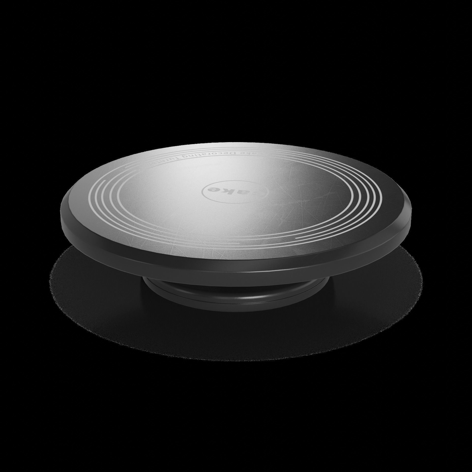 Baking decorations Cake Decorating Turntable Low-poly 3D model_1
