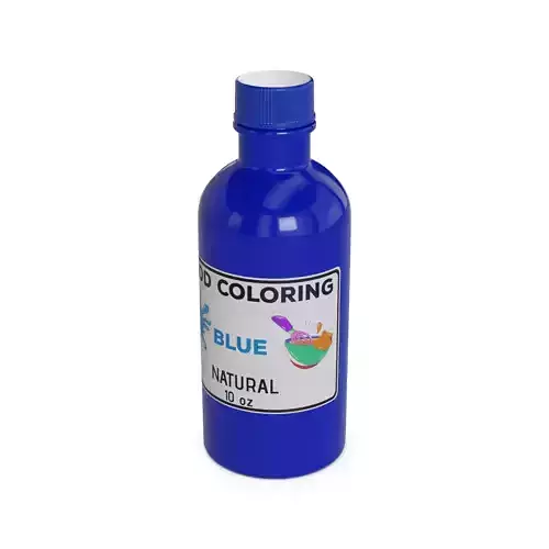 Baking decorations Food Coloring Low-poly 3D model