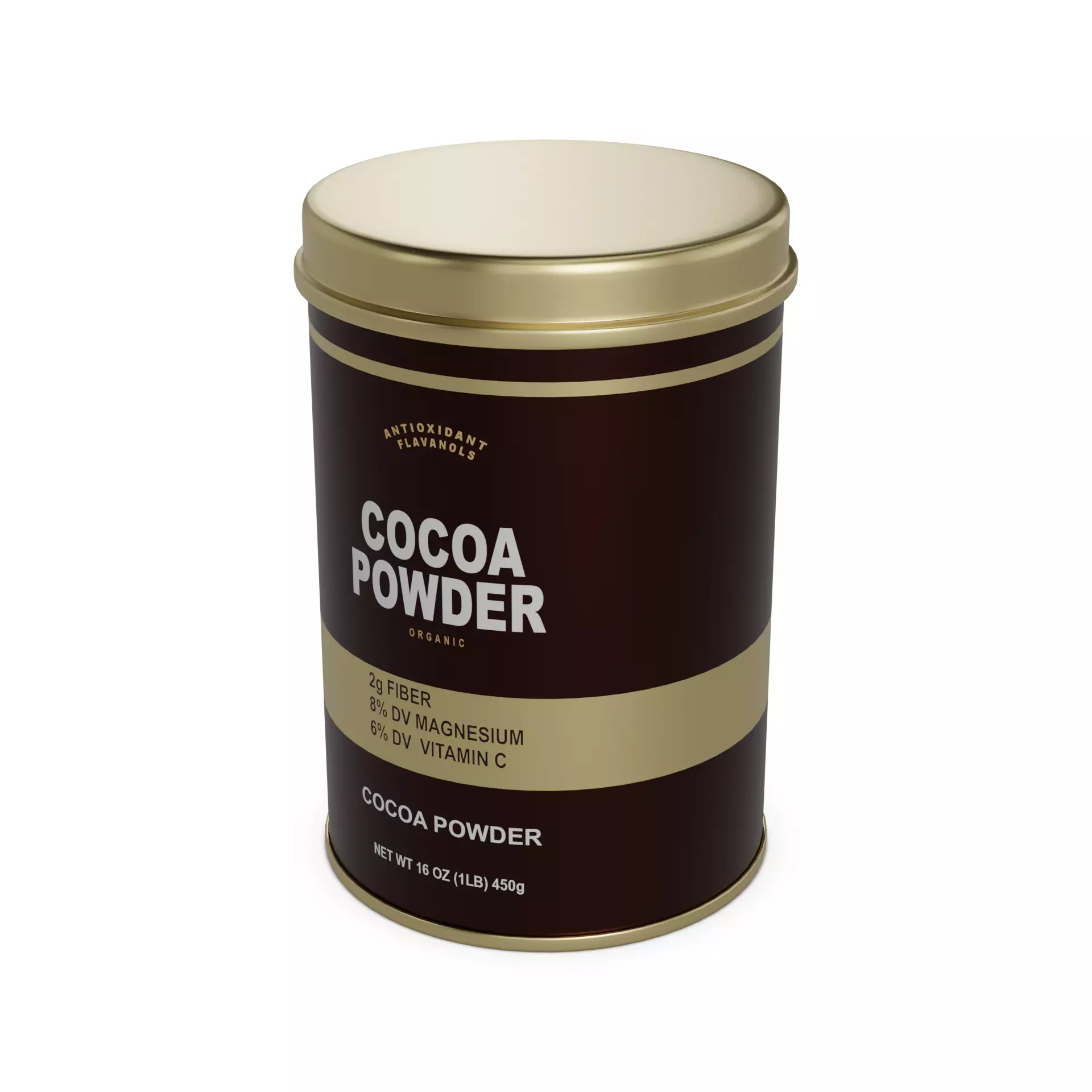 Baking essentials Cocoa Powder Low-poly 3D model