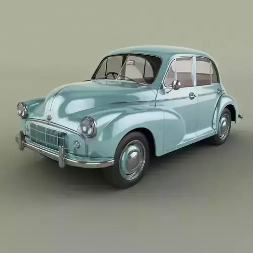 Morris Minor MM  4-door 3D model