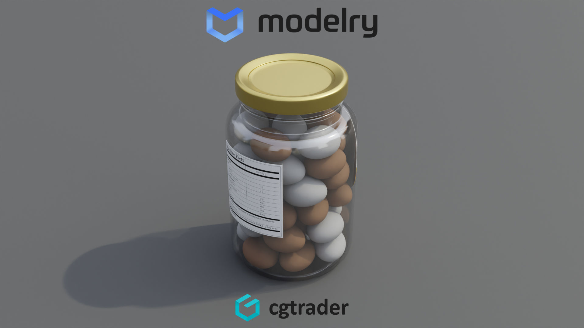  Preserved Salted Duck Eggs 3D model_1