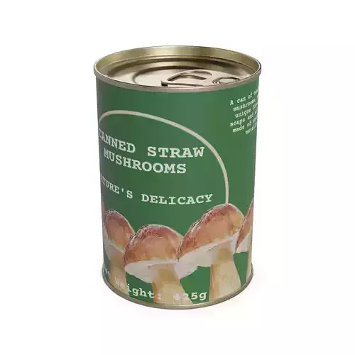 Canned and Preserved Foods Canned Straw Mushrooms