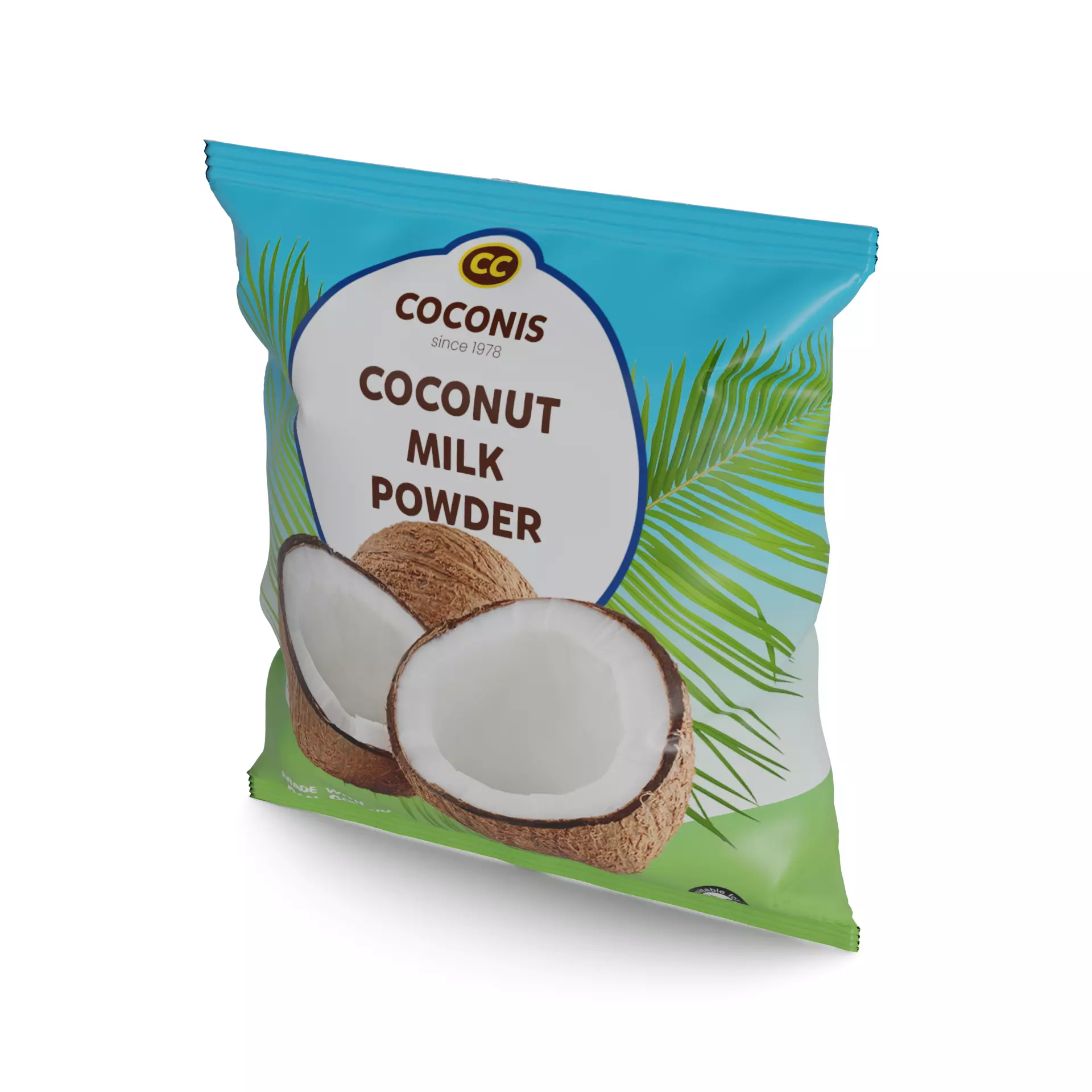 Snacks and Sweets Coconut Milk Powder 3D model_0