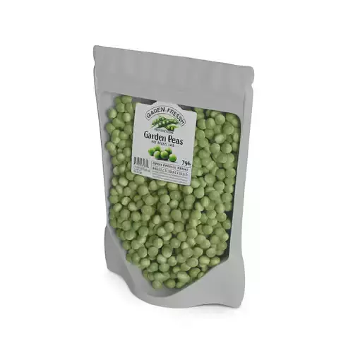 Chickpeas and peas Green Peas 3D model