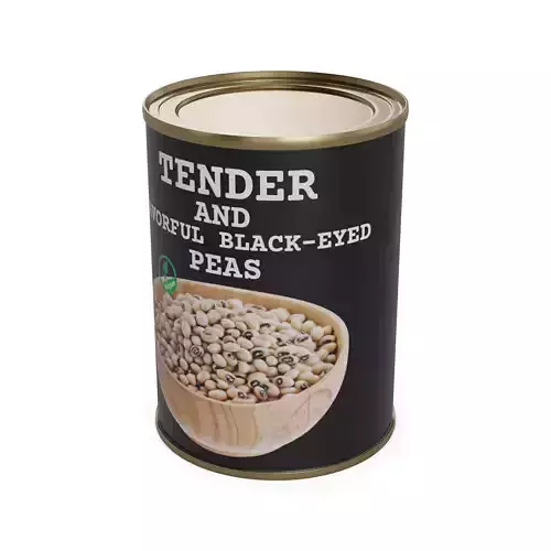 Chickpeas and peas Black-eyed Peas 3D model