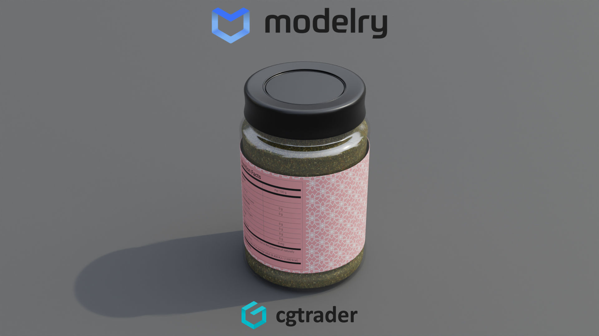 Sushi Rice Seasoning 3D model_1
