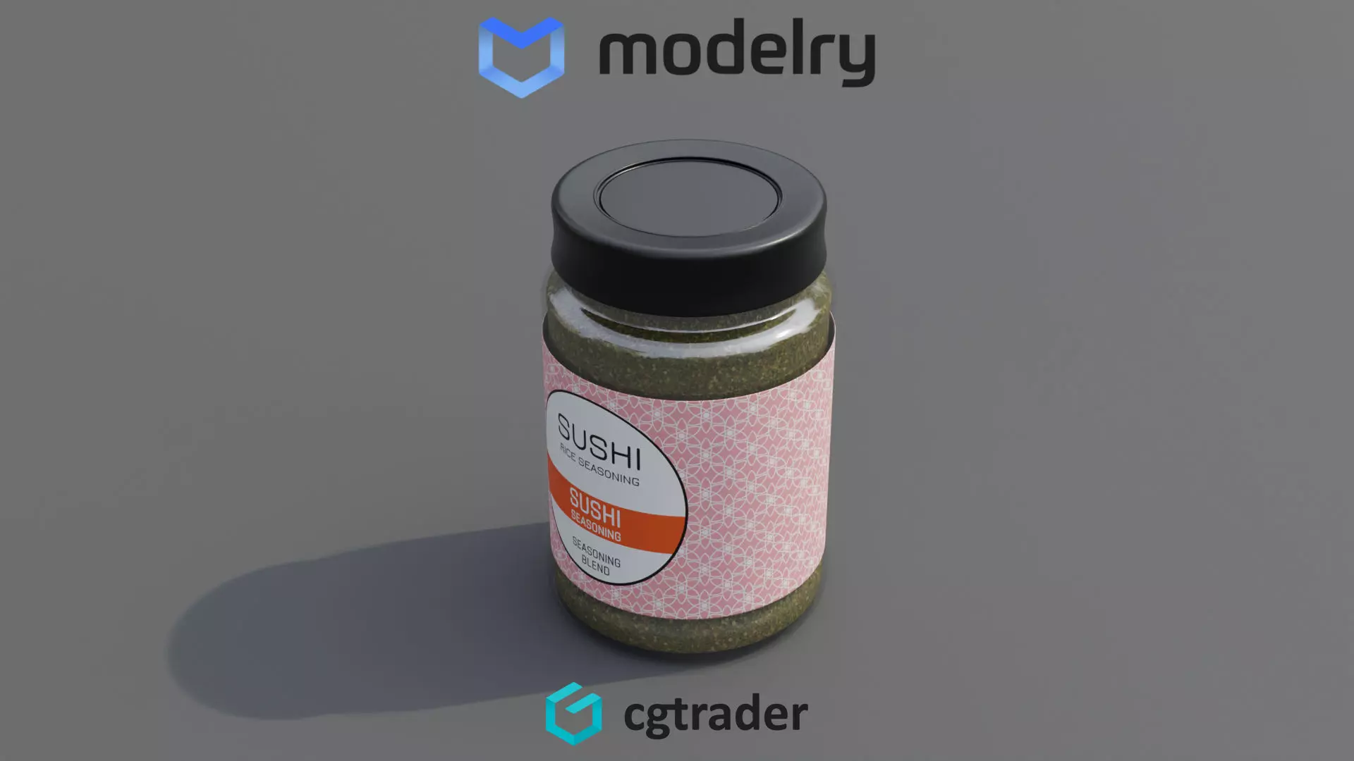 Sushi Rice Seasoning 3D model_0