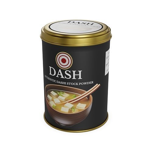 Sauces and Condiments Dashi Stock Powder 3D model