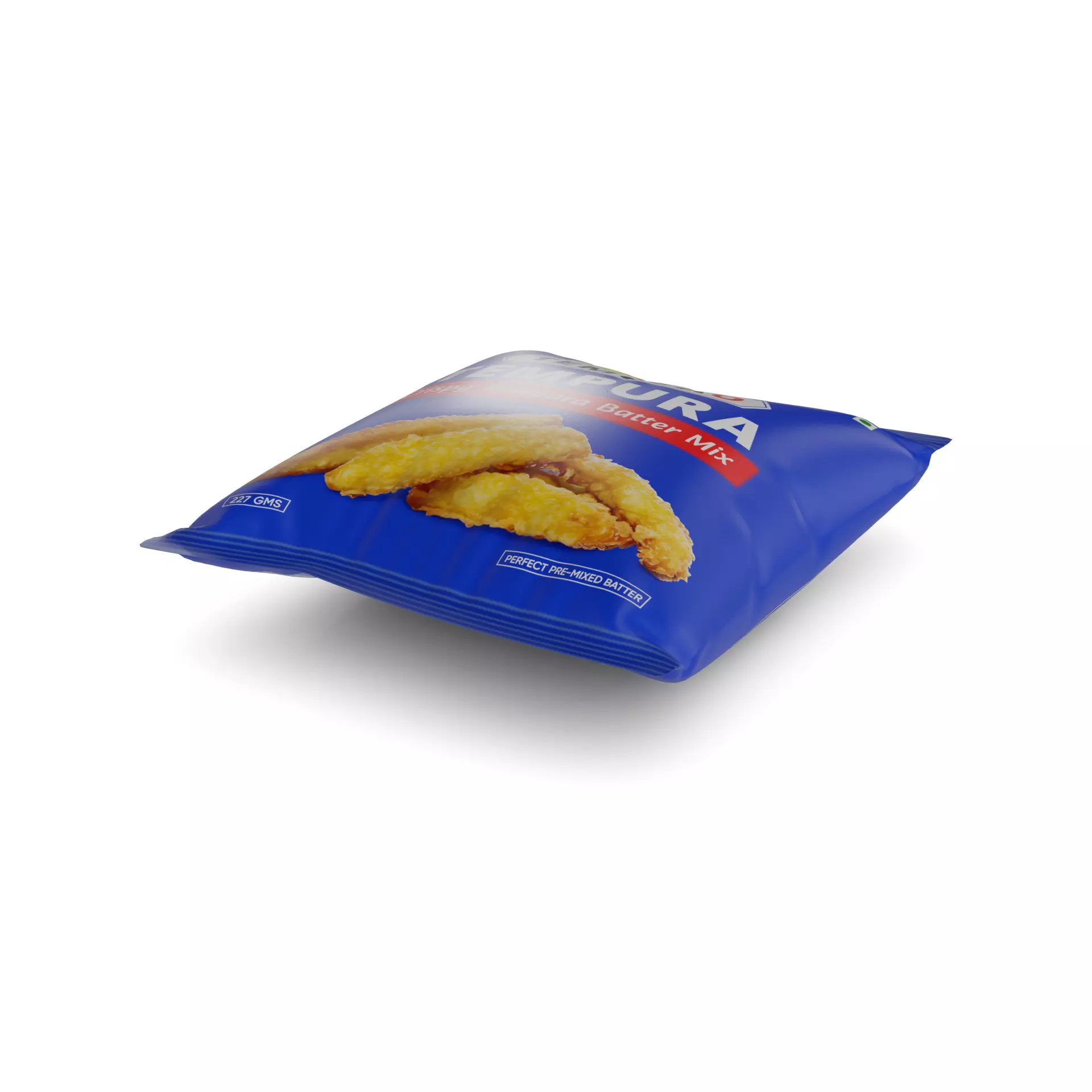 Sauces and Condiments Tempura Batter Mix Low-poly 3D model_0