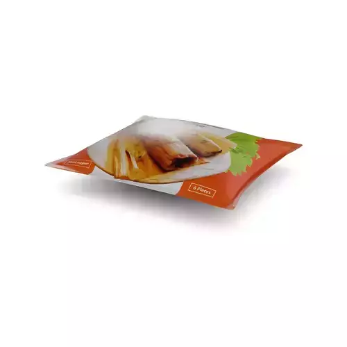 Mexican Snacks Tamales Low-poly 3D model