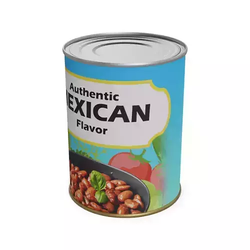 Mexican Snacks Refried Beans