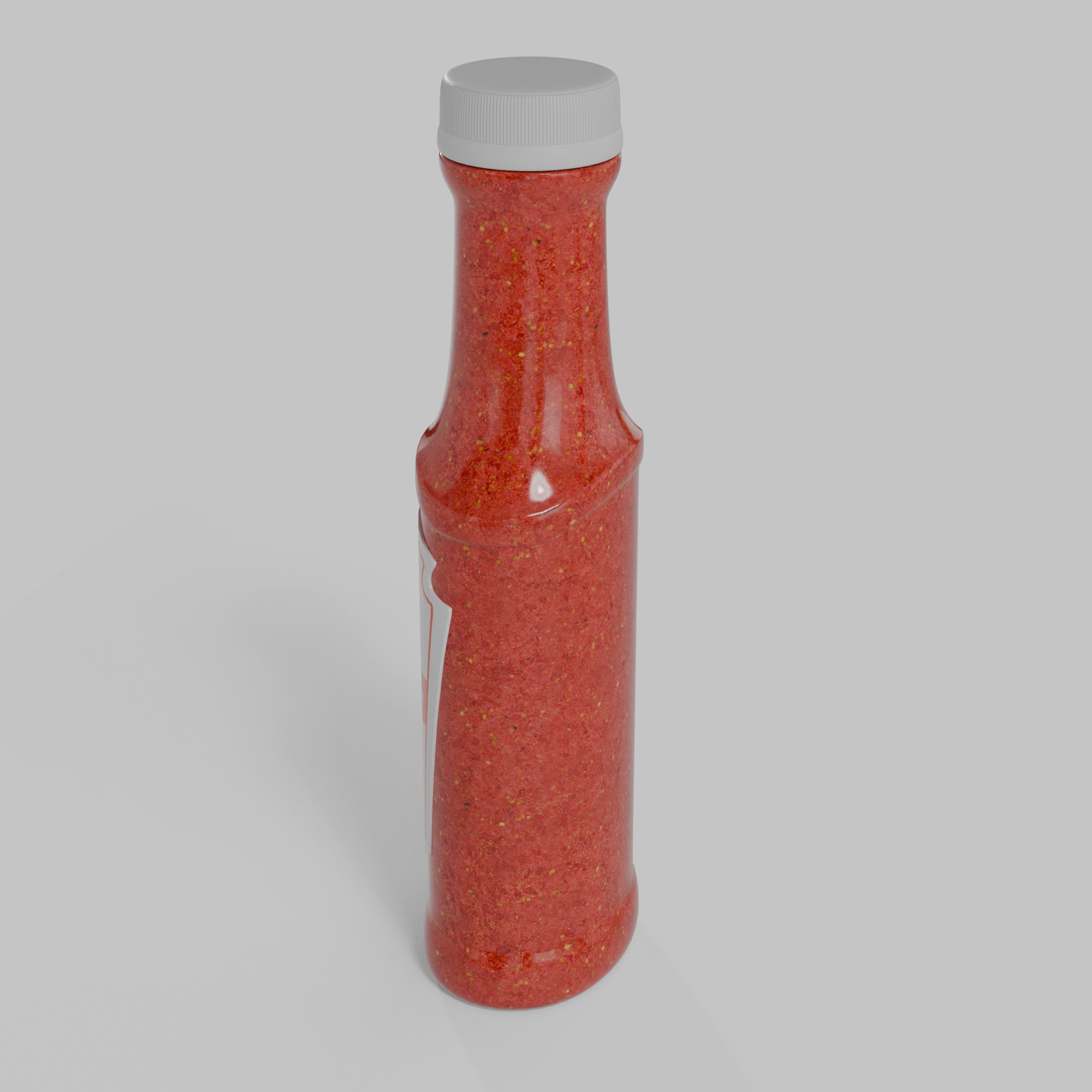 Salsas and Sauces Chipotle Sauce Low-poly 3D model_2