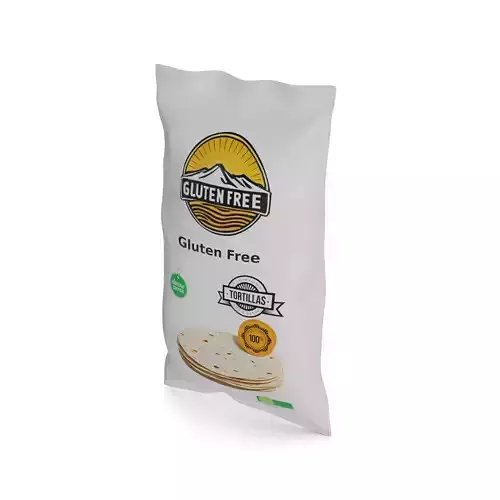 Tortillas and Tostadas Gluten-Free Tortillas 3D model