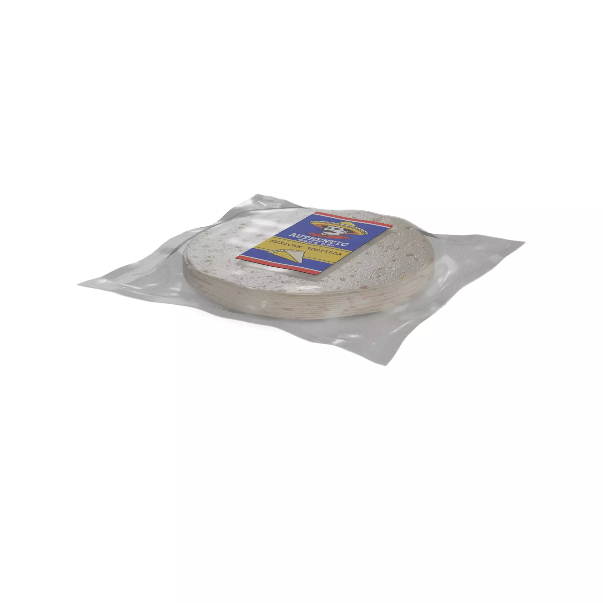 Tortillas and Tostadas Corn Tortillas 3D model_0