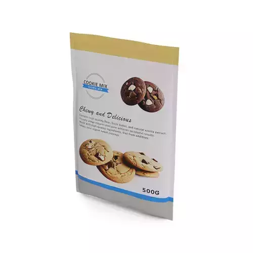 Flour mixes Cookie Mix Low-poly 3D model