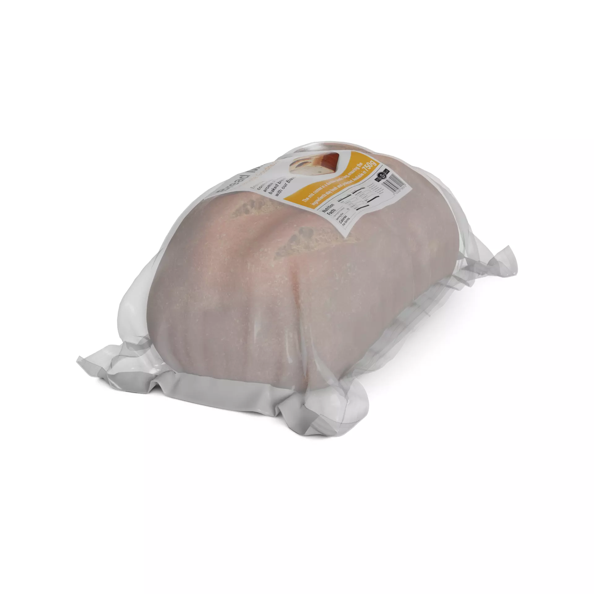 Flour mixes Bread Mix 3D model_0