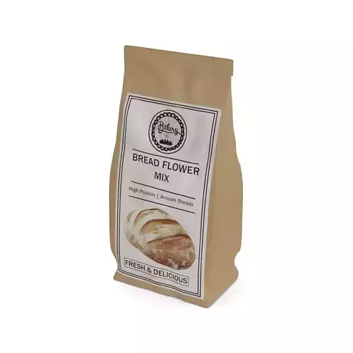 Flour mixes Bread Flour Mix 3D model