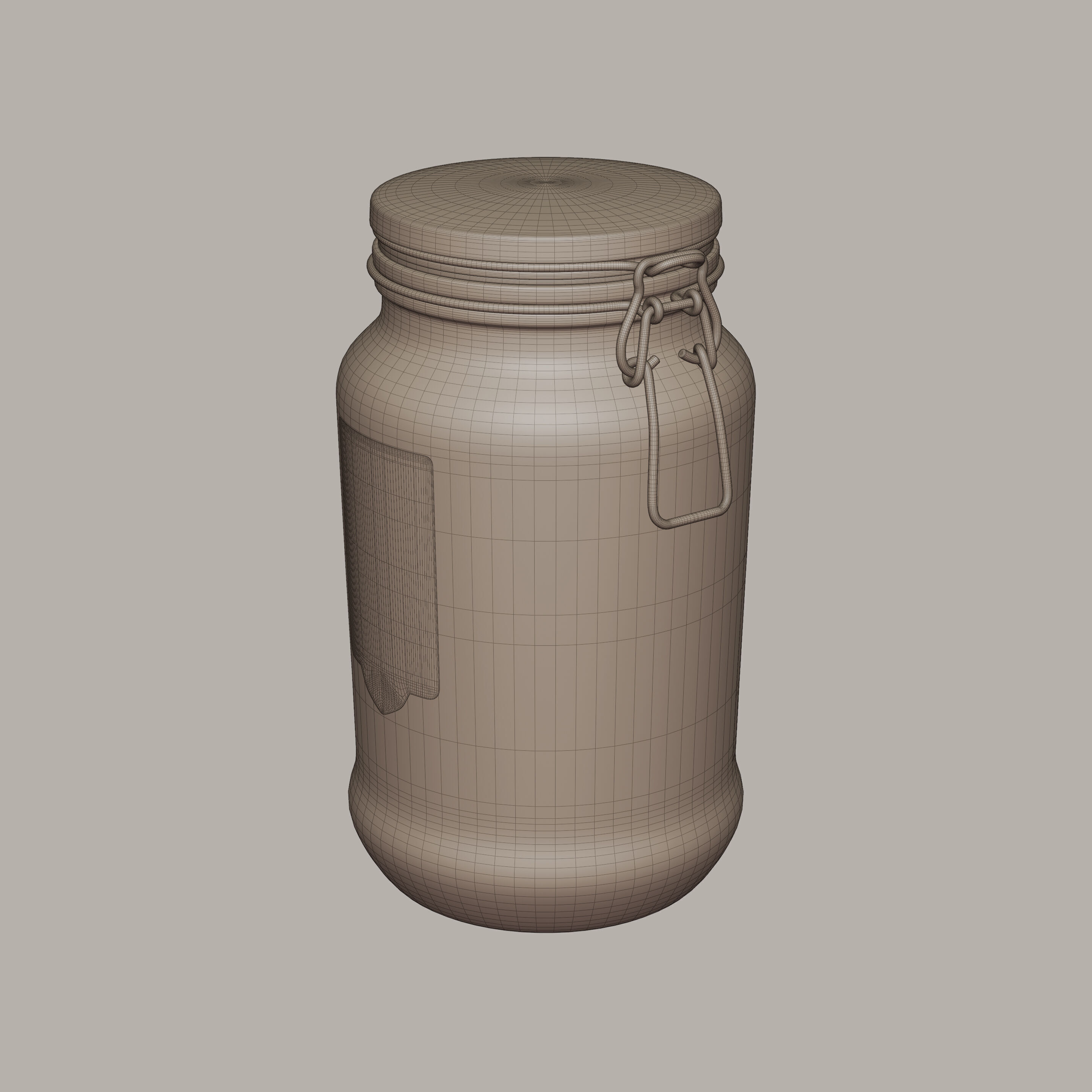 Wholemeal flour Wholemeal Flour 3D model_16