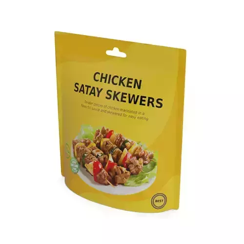 Snacks Chicken Satay Skewers