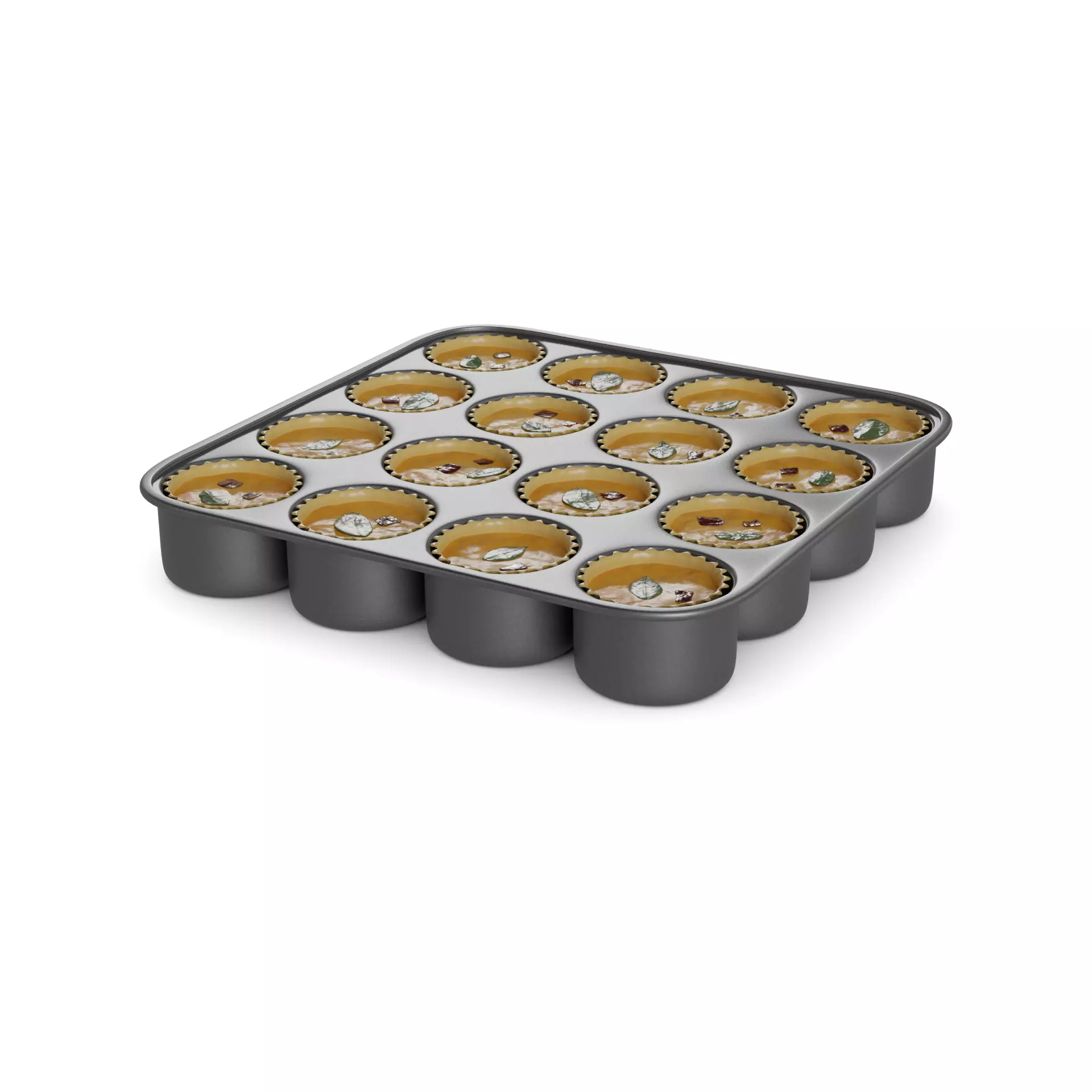 Snacks Mini Quiches 3D model_0