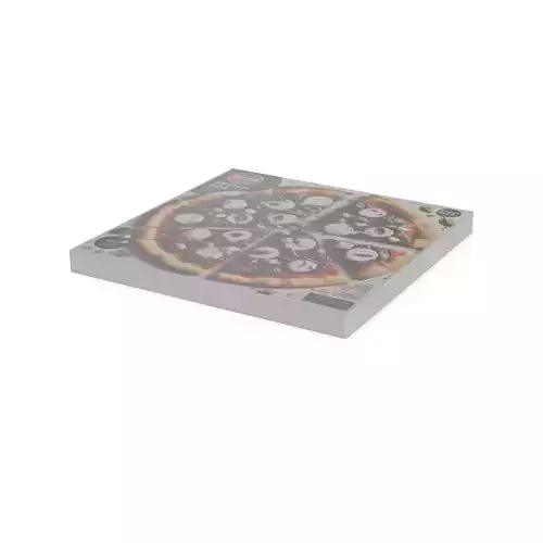 Pasties dumplings and pizzas Spinach and Feta Pizza Low-poly 3D model
