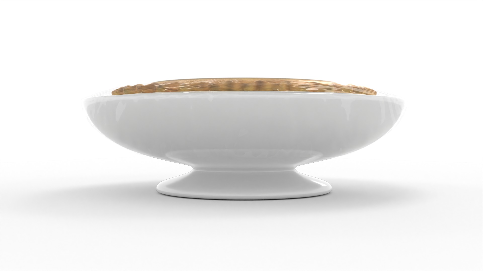 Pasties dumplings and pizzas Chicken and Mushroom Pie 3D model_4