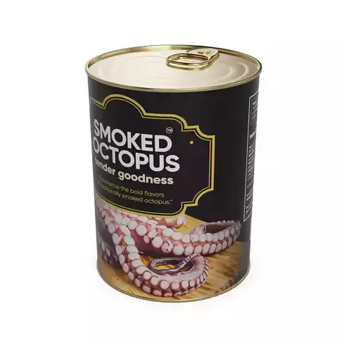 Smoked fish and seafood Smoked Octopus