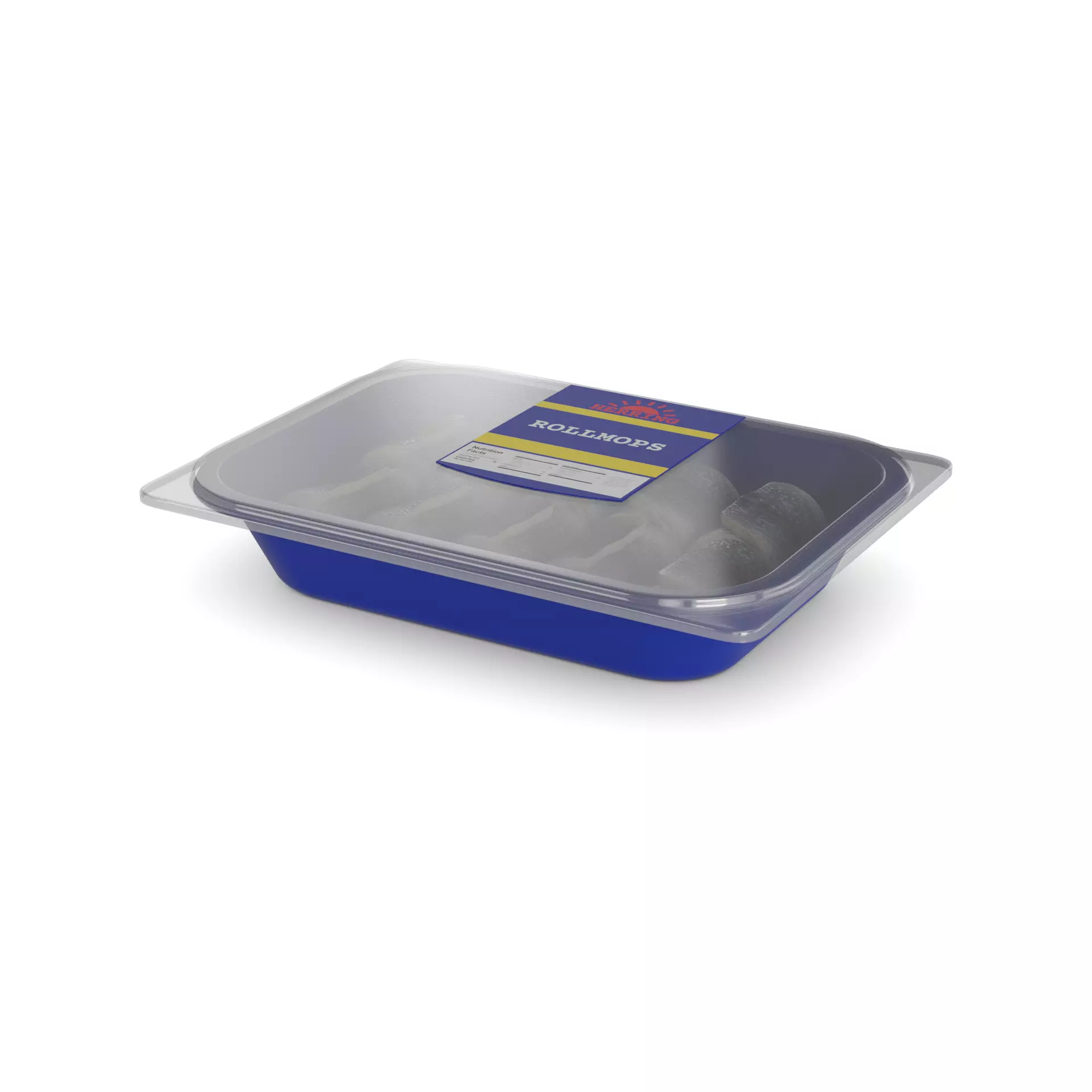 Herrings and herring products Herring Rollmops 3D model_0