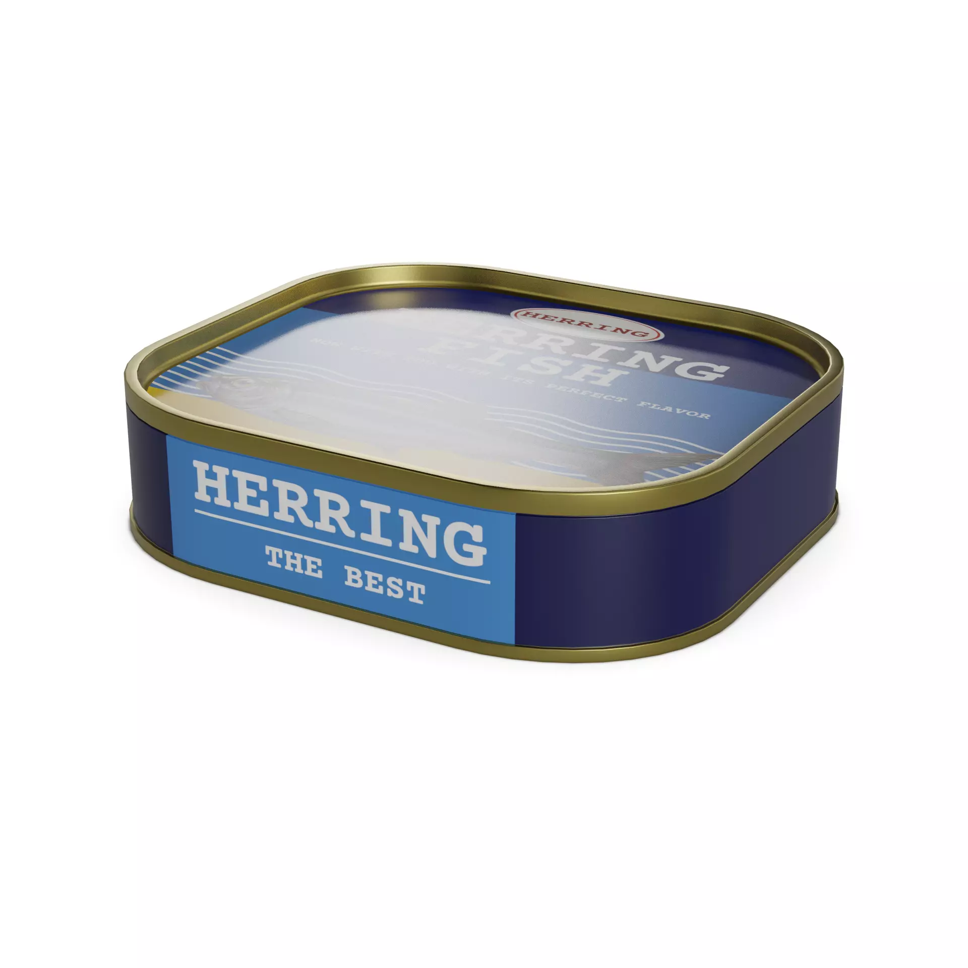 Herrings and herring products Herring Pt Low-poly 3D model