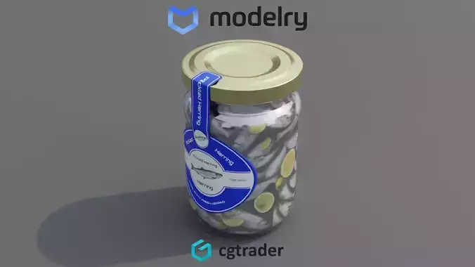 Pickled Herring 3D model