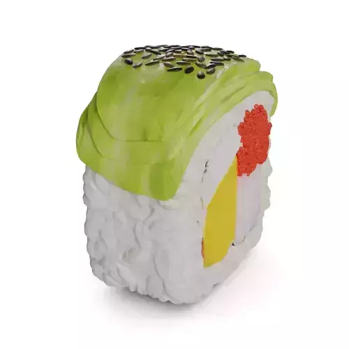 Sushi Tiger shrimp avocado sesame seeds