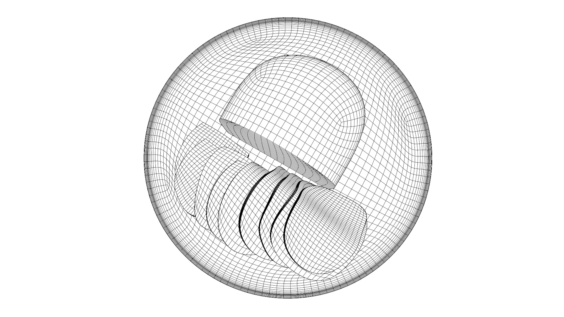 Meat snacks and cabanossi Honey Glazed Ham Slices Low-poly 3D model_13