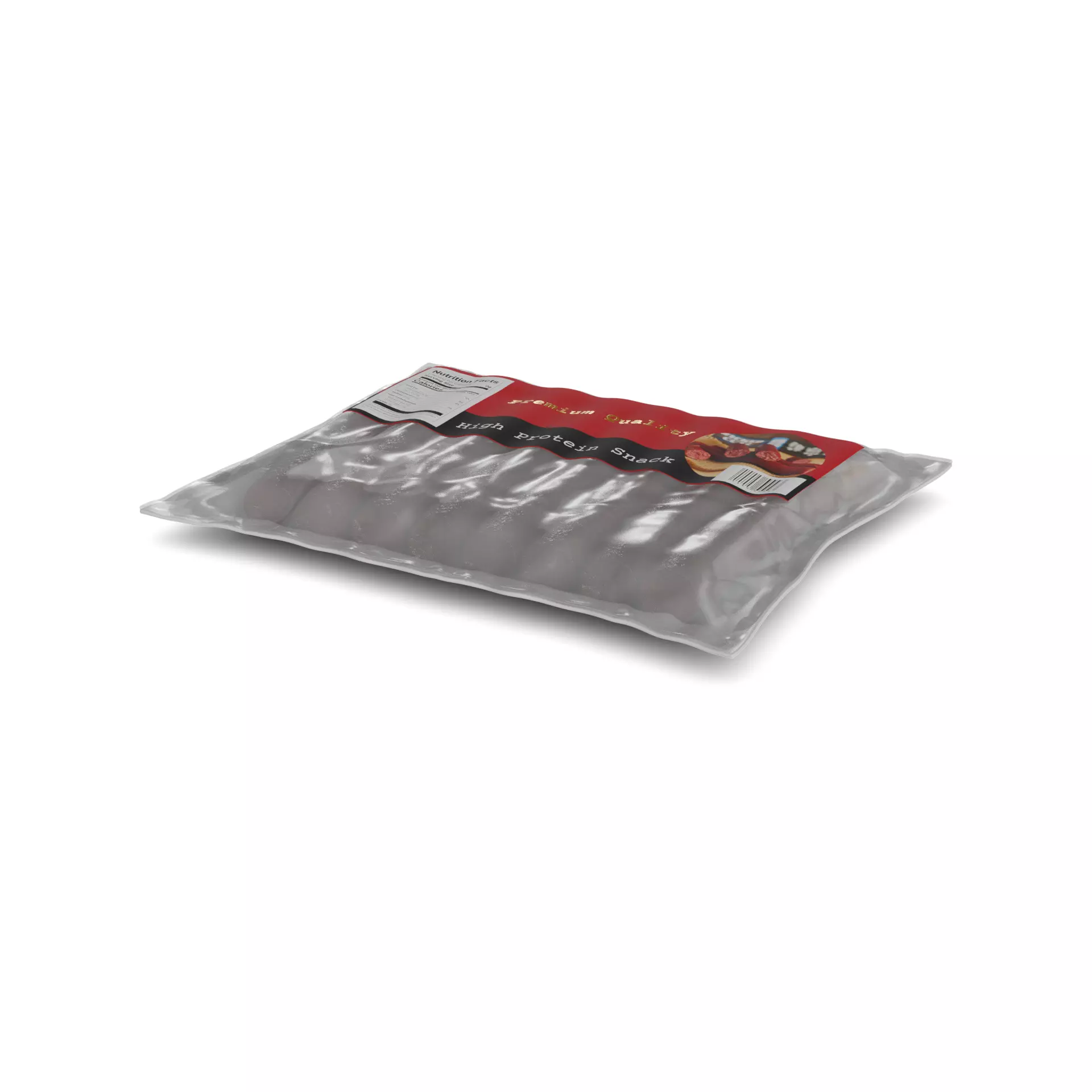 Meat snacks and cabanossi Meat Snack Sticks 3D model_0