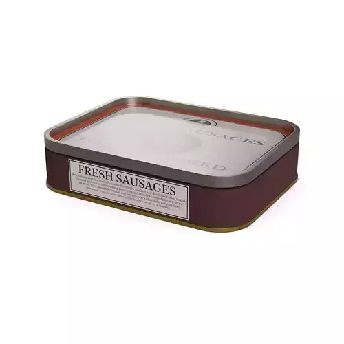 Fresh sausages Fresh Sausages 3D model