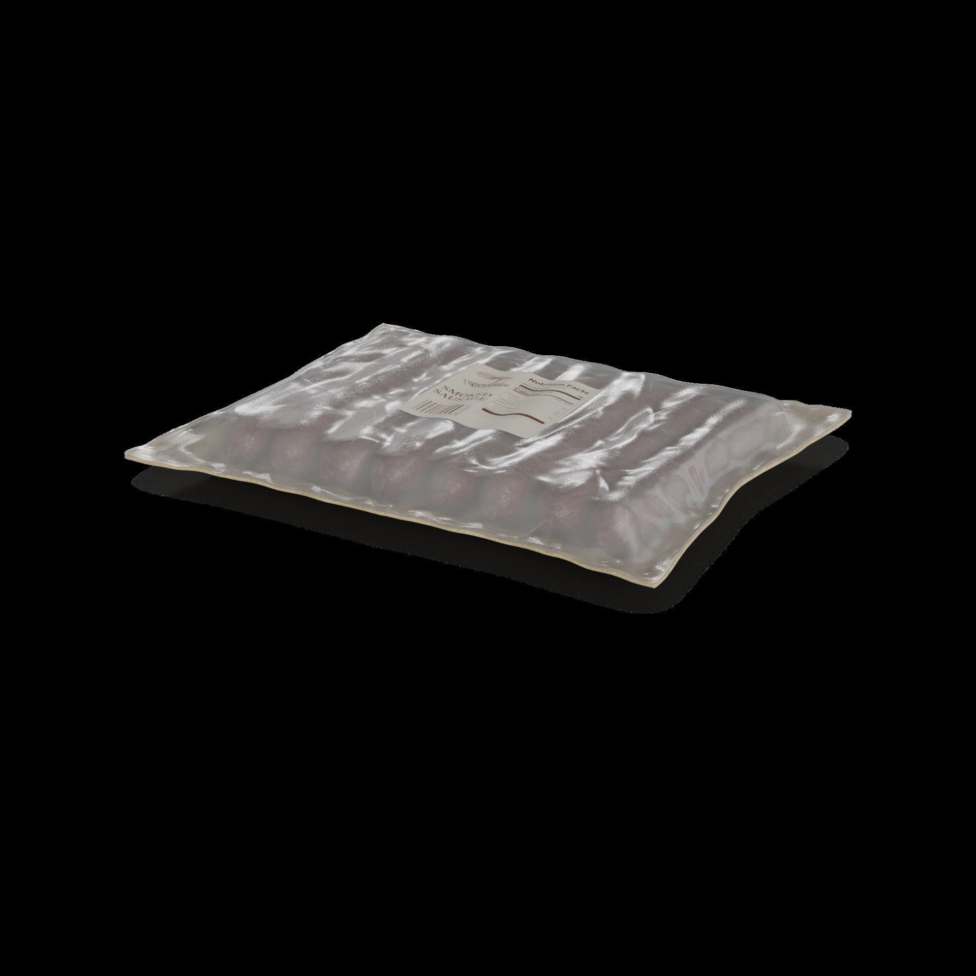 Smoked sausages Smoked Sausages 3D model_1