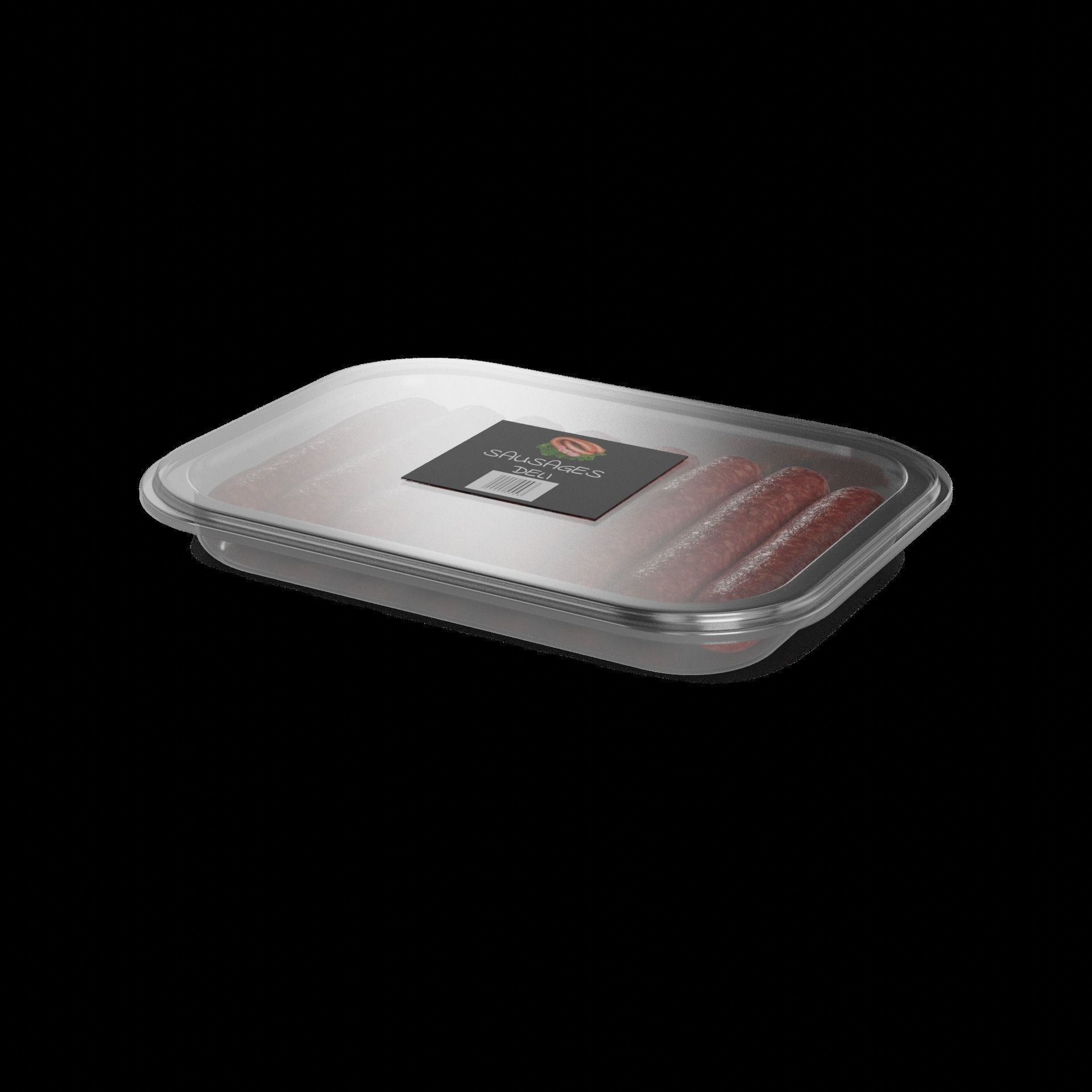 Smoked sausages Smoked Sausages 3D model_1