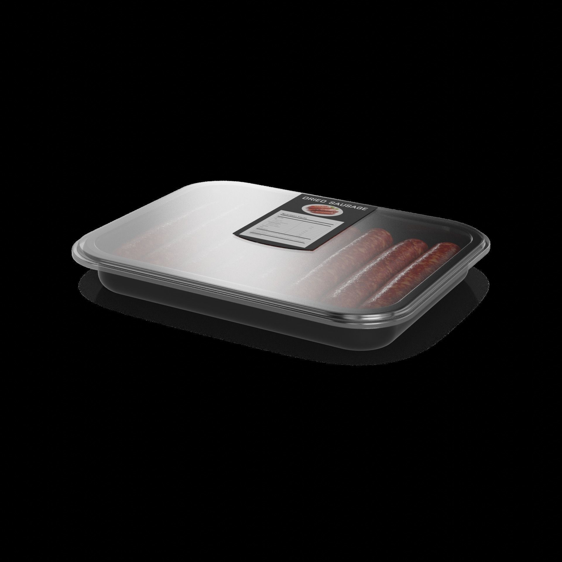 Smoked sausages Smoked Sausages 3D model_1