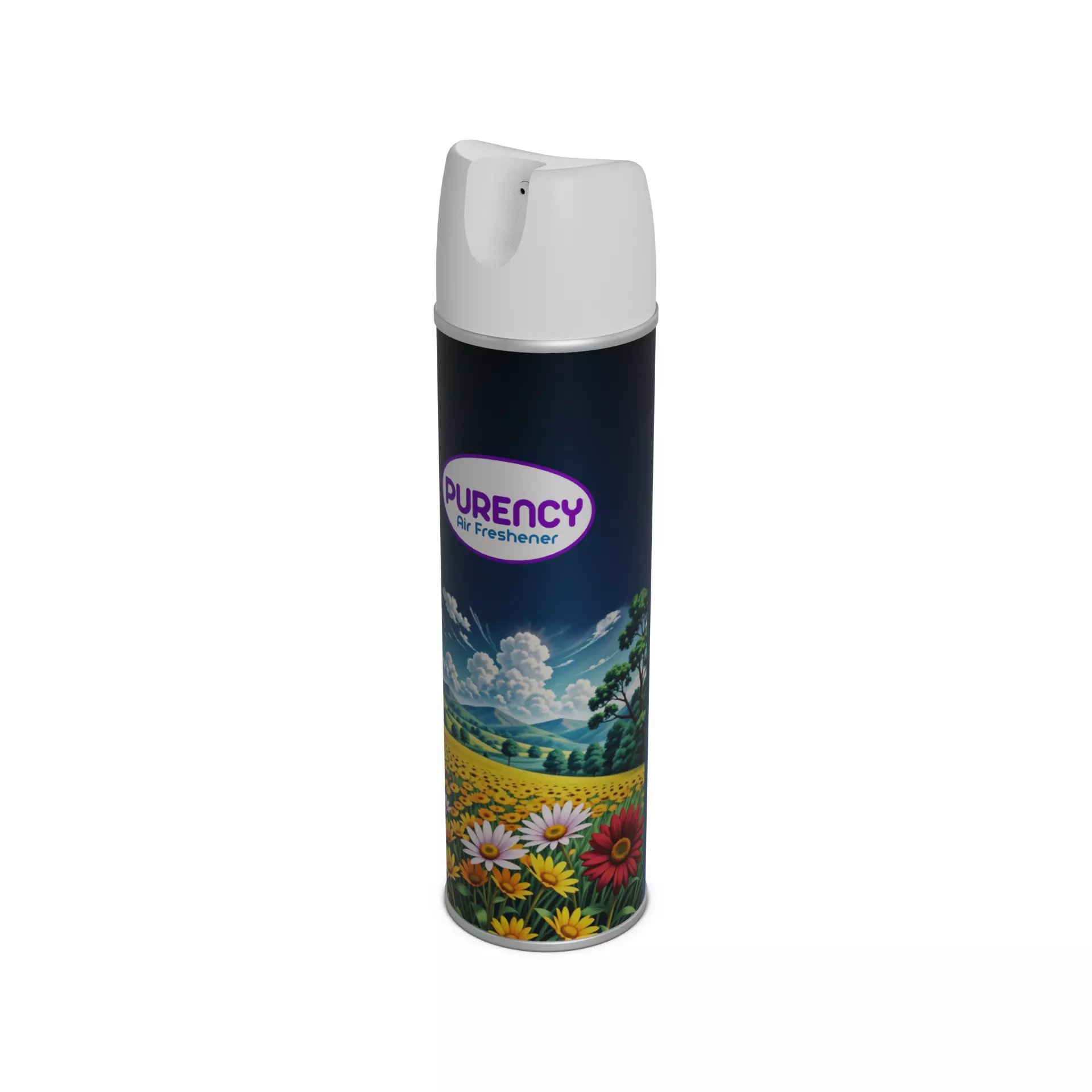 Air fresheners Aerosol Air Freshener Low-poly 3D model_0
